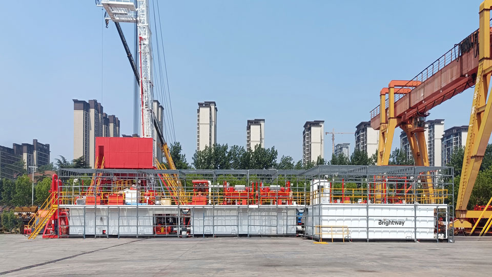 正道能源ZJ40鉆機固控系統(tǒng)即將交付卡塔爾客戶